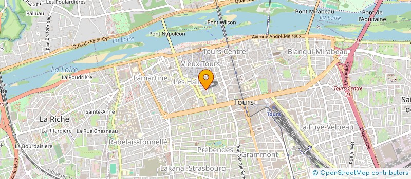 localisation de l'entreprise MONSIEUR CHRISTOPHE BOUHOUR  TOURS