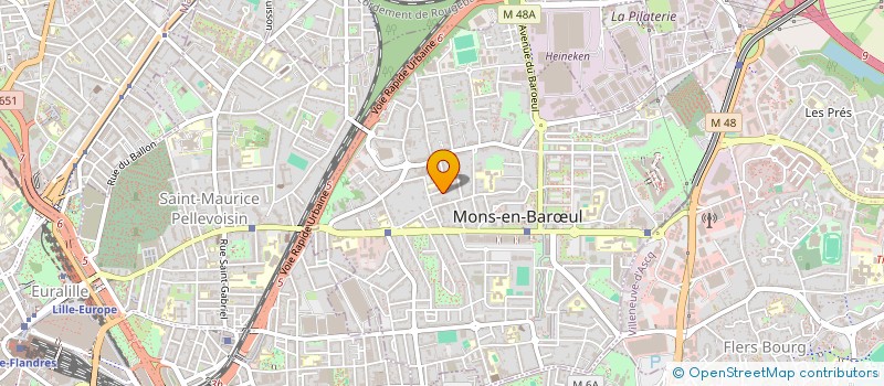 localisation de l'entreprise MONSIEUR CHRISTOPHE BOUILLARD  MONS-EN-BARUL