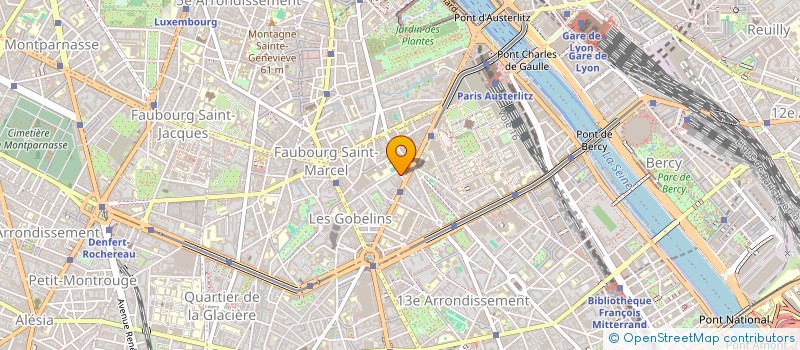 localisation de l'entreprise MONSIEUR CHRISTOPHE BOUILLOT  PARIS