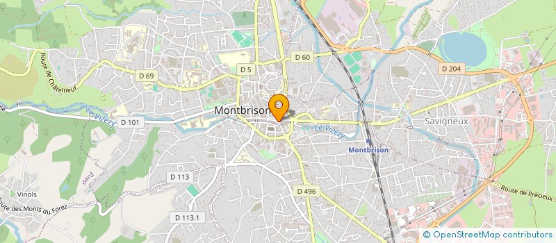 localisation de l'entreprise MONSIEUR CHRISTOPHE BOUJU à MONTBRISON