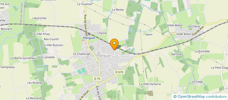 localisation de l'entreprise MONSIEUR CHRISTOPHE BOULAND  PLERGUER