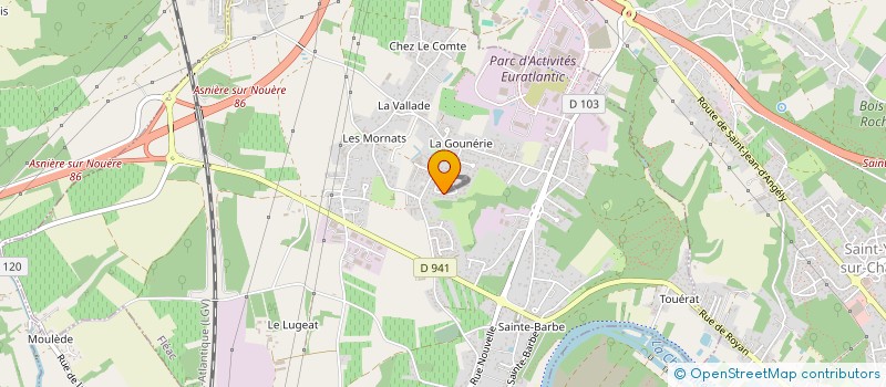 localisation de l'entreprise MONSIEUR CHRISTOPHE BOULANGER à FLEAC