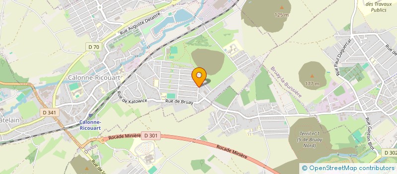 localisation de l'entreprise MONSIEUR CHRISTOPHE BOULANGER  CALONNE-RICOUART