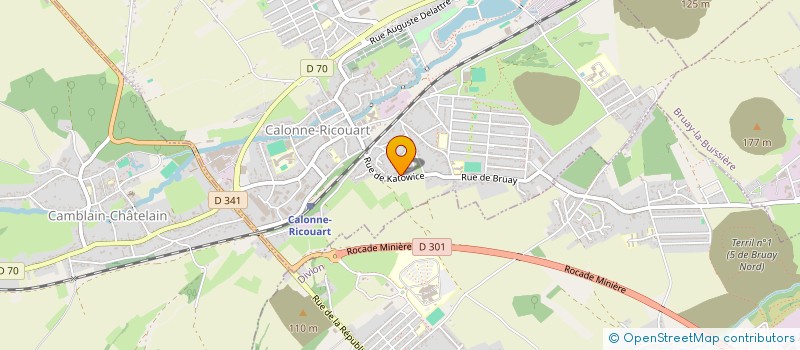 localisation de l'entreprise MONSIEUR CHRISTOPHE BOULARD  CALONNE-RICOUART