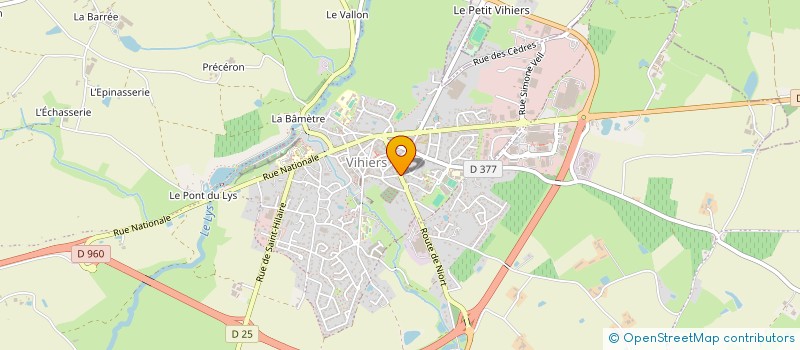 localisation de l'entreprise MONSIEUR CHRISTOPHE BOULORD à LYS-HAUT-LAYON