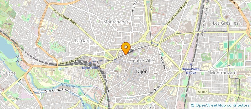 localisation de l'entreprise MONSIEUR CHRISTOPHE BOURDOT à DIJON