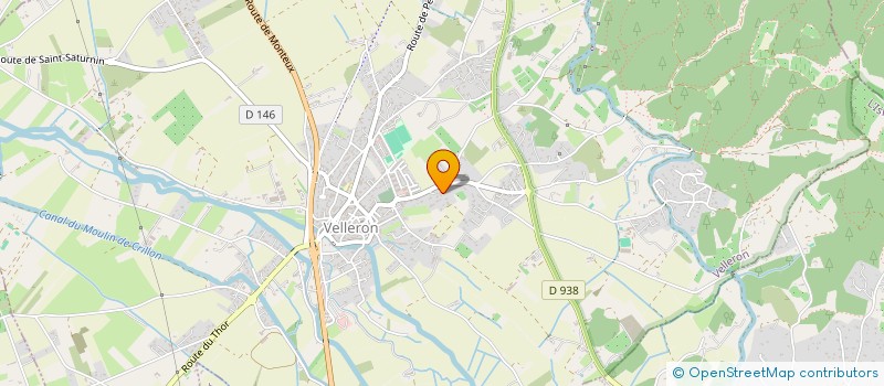 localisation de l'entreprise MONSIEUR CHRISTOPHE BOUREZ  VELLERON