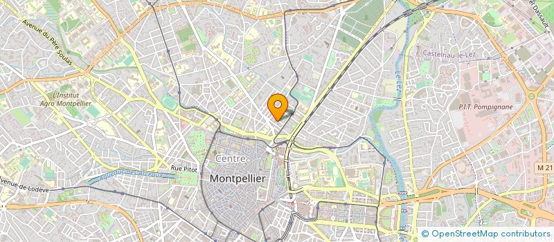 localisation de l'entreprise MONSIEUR CHRISTOPHE BOURGELAS à MONTPELLIER