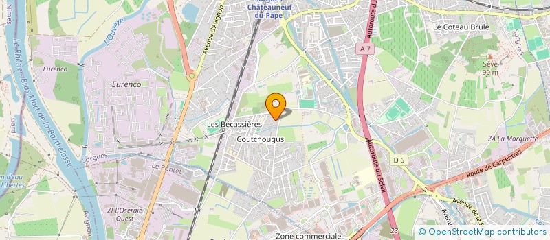 localisation de l'entreprise MONSIEUR CHRISTOPHE BOURGEOIS  CHAPOIS