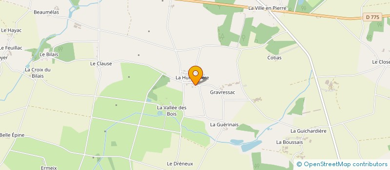 localisation de l'entreprise MONSIEUR CHRISTOPHE BOURREZ  AVESSAC