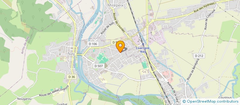 localisation de l'entreprise MONSIEUR CHRISTOPHE BOUSQUAU  ASSON