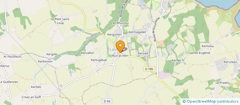 localisation de l'entreprise MONSIEUR CHRISTOPHE BOUSQUET  LANLOUP