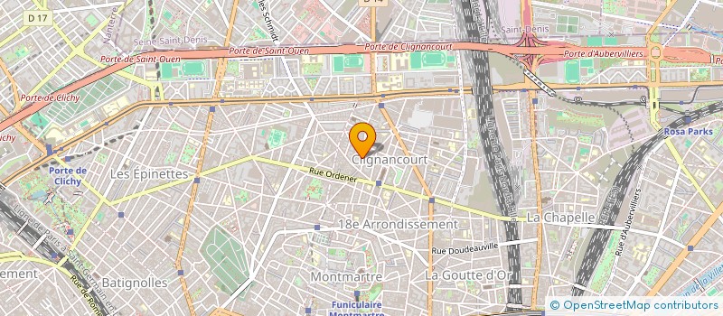 localisation de l'entreprise MONSIEUR CHRISTOPHE BOUSSAMBA  PARIS