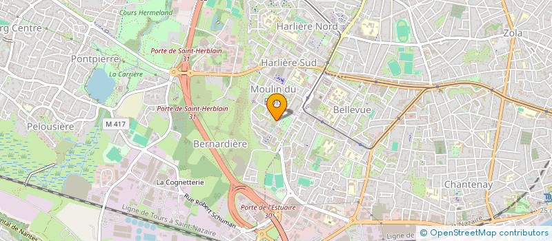 localisation de l'entreprise MONSIEUR CHRISTOPHE BOUTAULT  SAINT-HERBLAIN