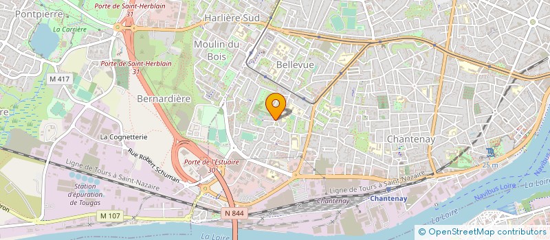 localisation de l'entreprise MONSIEUR CHRISTOPHE BOUTEILLER  NANTES