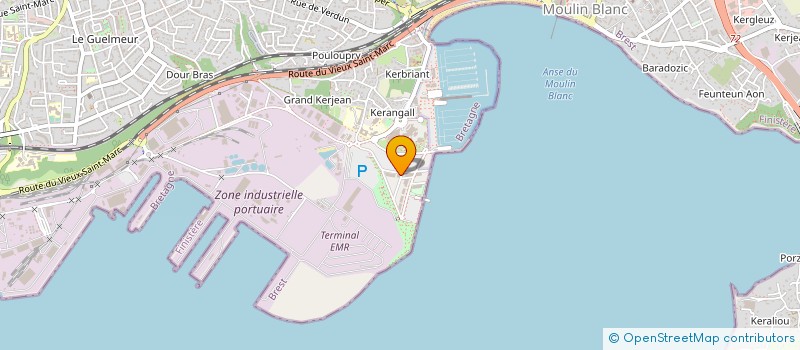 localisation de l'entreprise MONSIEUR CHRISTOPHE BOUTET à BREST