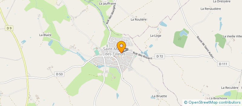 localisation de l'entreprise MONSIEUR CHRISTOPHE BOUTIN  SAINT-MARTIN-DES-TILLEULS