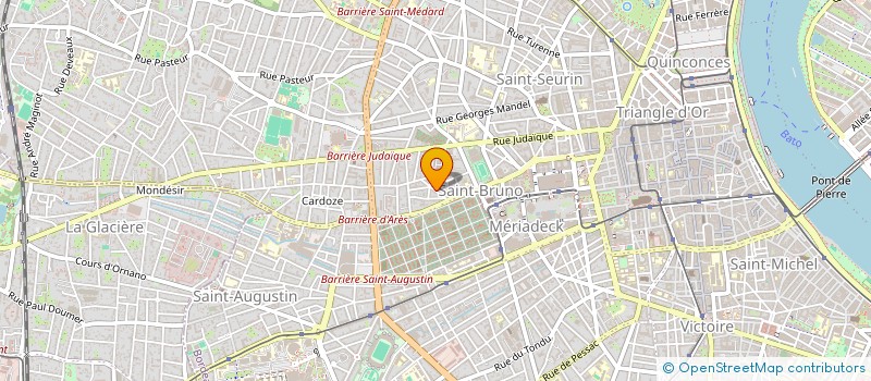 localisation de l'entreprise MONSIEUR CHRISTOPHE BOUTIN à BORDEAUX