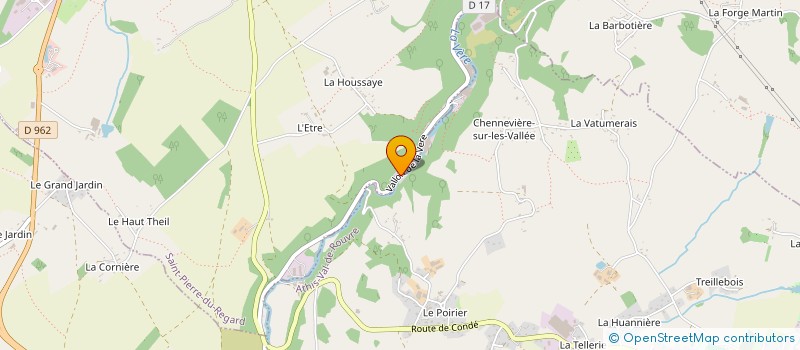 localisation de l'entreprise MONSIEUR CHRISTOPHE BOUTON à ATHIS-VAL DE ROUVRE