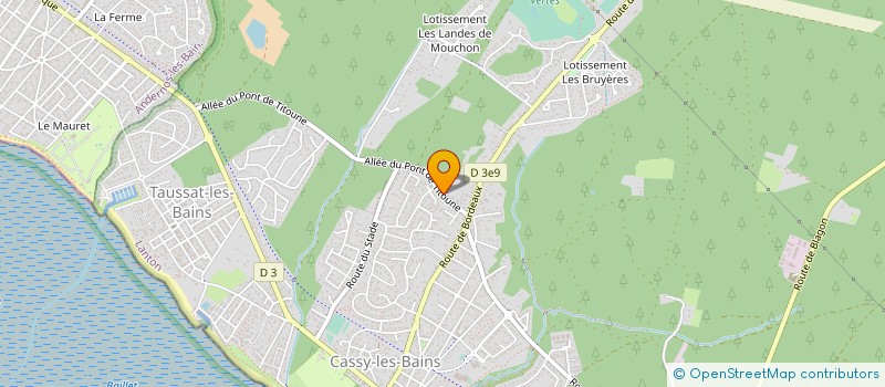 localisation de l'entreprise MONSIEUR CHRISTOPHE BOUYSSOU  LANTON