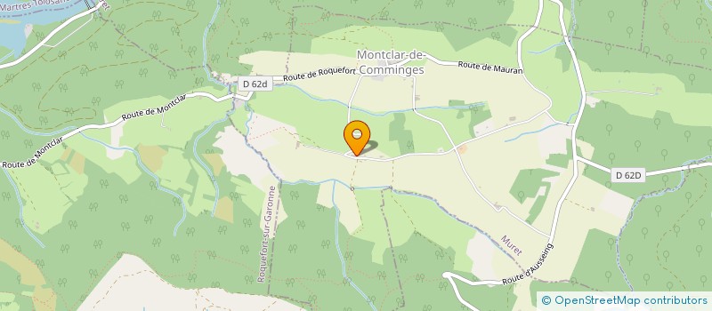 localisation de l'entreprise MONSIEUR CHRISTOPHE BOYER  MONTCLAR-DE-COMMINGES