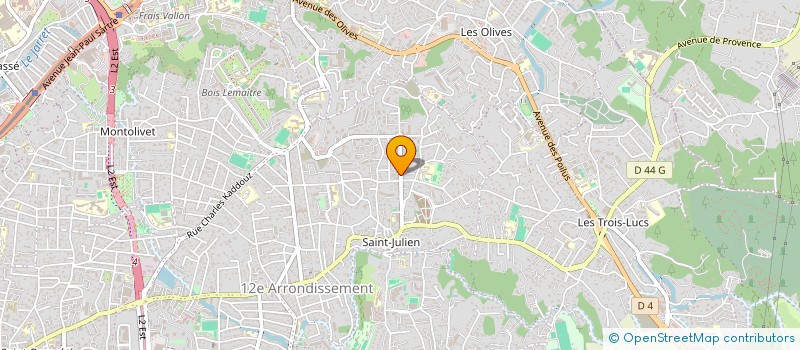 localisation de l'entreprise MONSIEUR CHRISTOPHE BOZIAN à MARSEILLE