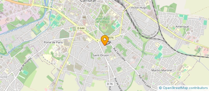 localisation de l'entreprise MONSIEUR CHRISTOPHE BRACQUART  CAMBRAI