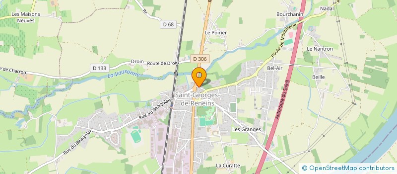 localisation de l'entreprise MONSIEUR CHRISTOPHE BRAILLON  SAINT-GEORGES-DE-RENEINS