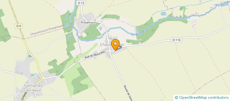 localisation de l'entreprise MONSIEUR CHRISTOPHE BRASSEUR à CHAUVINCOURT-PROVEMONT