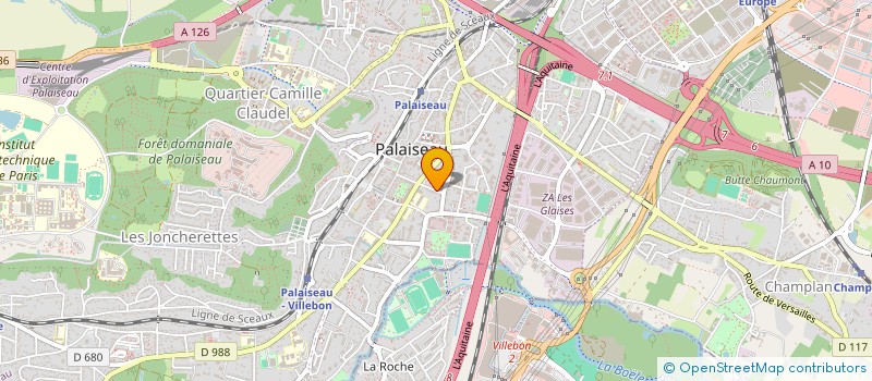 localisation de l'entreprise MONSIEUR CHRISTOPHE BRASSEUR à PALAISEAU