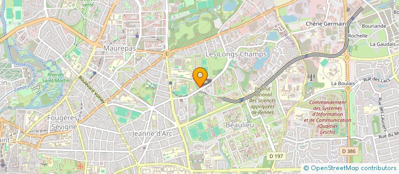 localisation de l'entreprise MONSIEUR CHRISTOPHE BRAULT  ACIGNE