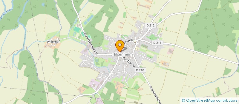 localisation de l'entreprise MONSIEUR CHRISTOPHE BRAUN  BALDENHEIM