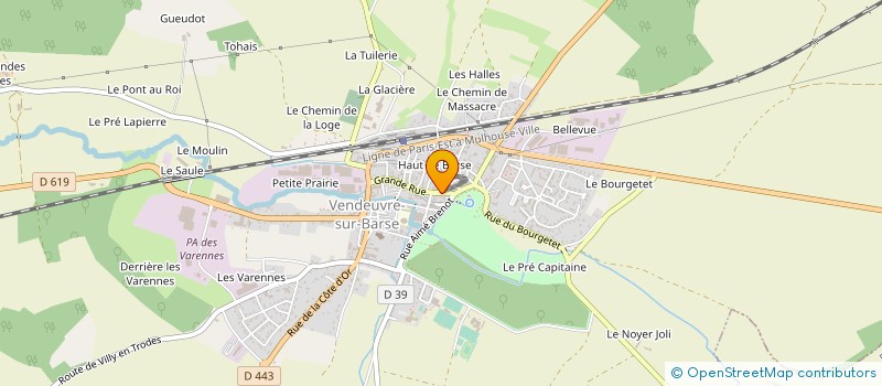 localisation de l'entreprise MONSIEUR CHRISTOPHE BRAUX à PUITS-ET-NUISEMENT