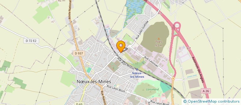 localisation de l'entreprise MONSIEUR CHRISTOPHE BRAY  NUX-LES-MINES