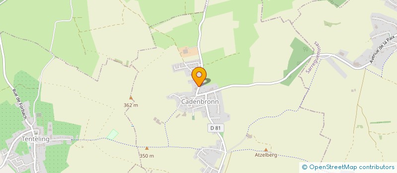 localisation de l'entreprise MONSIEUR CHRISTOPHE BRECHBIELL  NOUSSEVILLER-SAINT-NABOR