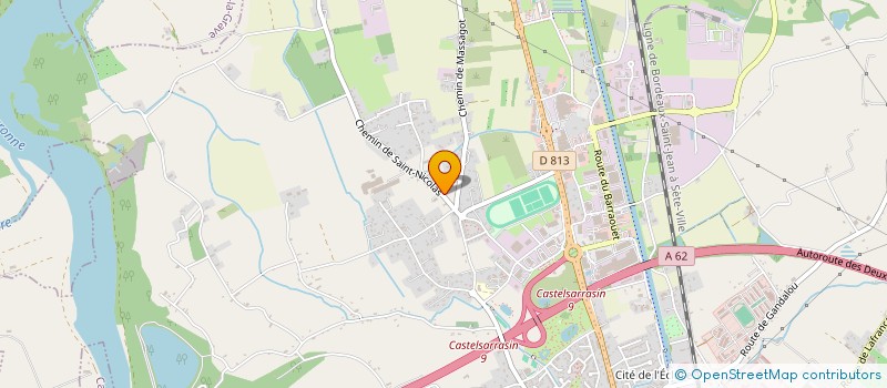 localisation de l'entreprise MONSIEUR CHRISTOPHE BRECHELIERE  CASTELSARRASIN