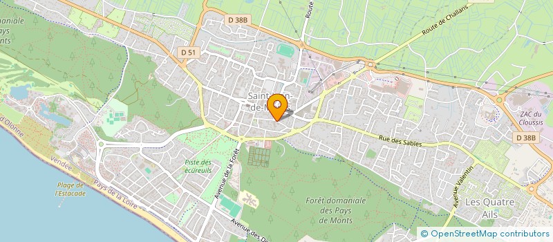 localisation de l'entreprise MONSIEUR CHRISTOPHE BRECHEMIER  BOUGUENAIS