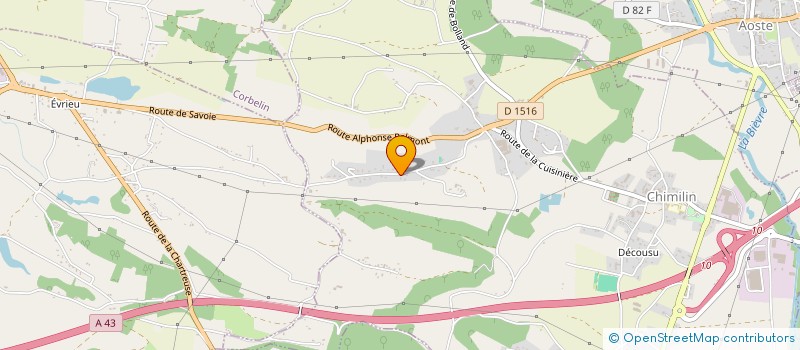 localisation de l'entreprise MONSIEUR CHRISTOPHE BRENGUIER  CHIMILIN