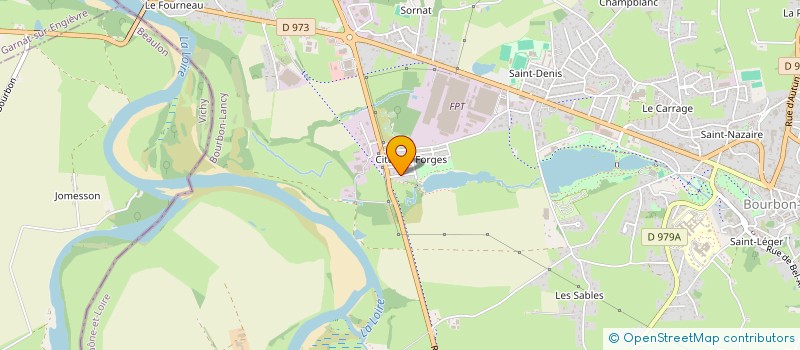 localisation de l'entreprise MONSIEUR CHRISTOPHE BRESSON  BOURBON-LANCY