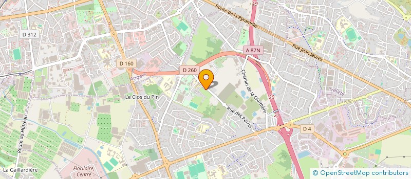 localisation de l'entreprise MONSIEUR CHRISTOPHE BRETEAU  LES PONTS DE CE