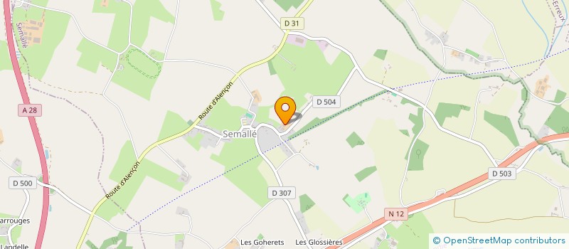 localisation de l'entreprise MONSIEUR CHRISTOPHE BRETEAU à SEMALLE