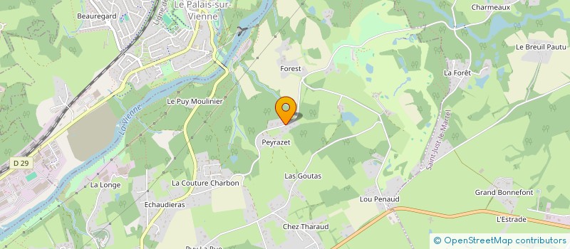 localisation de l'entreprise MONSIEUR CHRISTOPHE BREUILH à PANAZOL