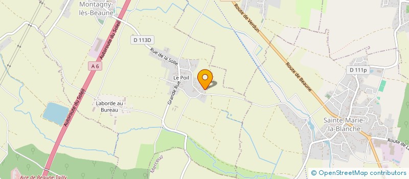 localisation de l'entreprise MONSIEUR CHRISTOPHE BREZIAT  MONTAGNY-LES-BEAUNE