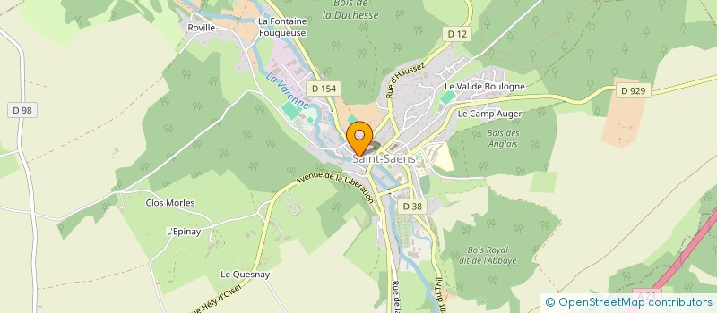 localisation de l'entreprise MONSIEUR CHRISTOPHE BRIAVOINE à SAINT-SAENS