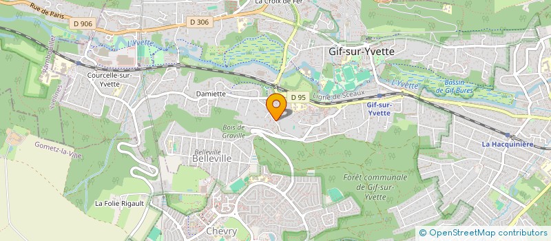 localisation de l'entreprise MONSIEUR CHRISTOPHE BRICARD  GIF-SUR-YVETTE