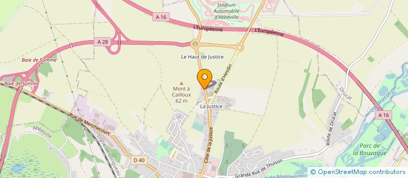 localisation de l'entreprise MONSIEUR CHRISTOPHE BRICE à ABBEVILLE