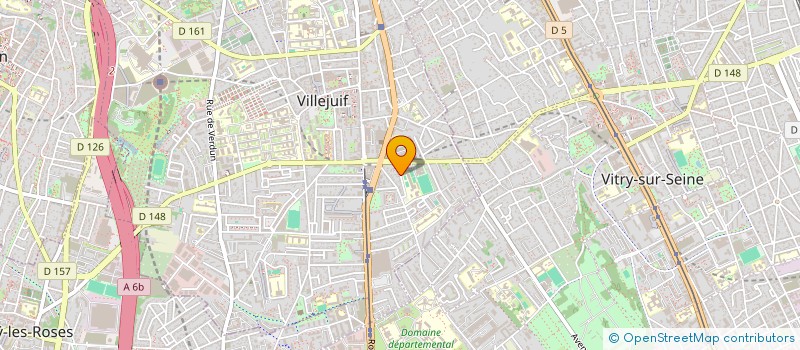 localisation de l'entreprise MONSIEUR CHRISTOPHE BRIGANT à VILLEJUIF
