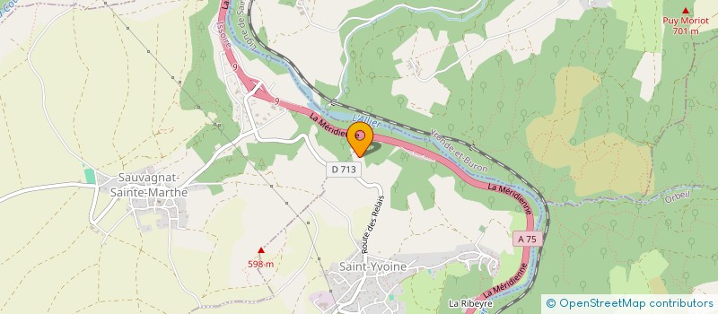 localisation de l'entreprise MONSIEUR CHRISTOPHE BRILLOT  SAINT-YVOINE