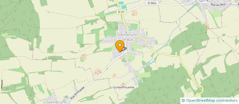 localisation de l'entreprise MONSIEUR CHRISTOPHE BRINGOUT  STEINBRUNN-LE-BAS