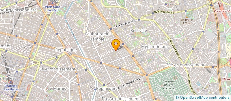 localisation de l'entreprise MONSIEUR CHRISTOPHE BRIOLET  PARIS